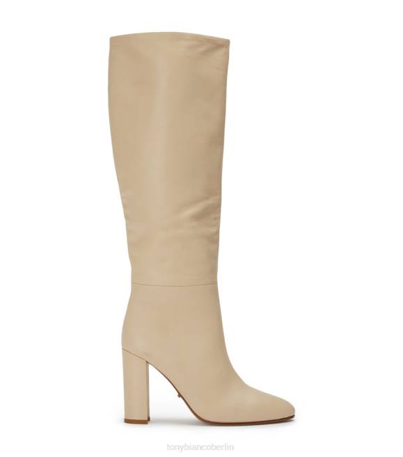 kniehohe Stiefel| de Tony Bianco Frauen Boss-Kalbsstiefel Vanille Venedig 4624434
